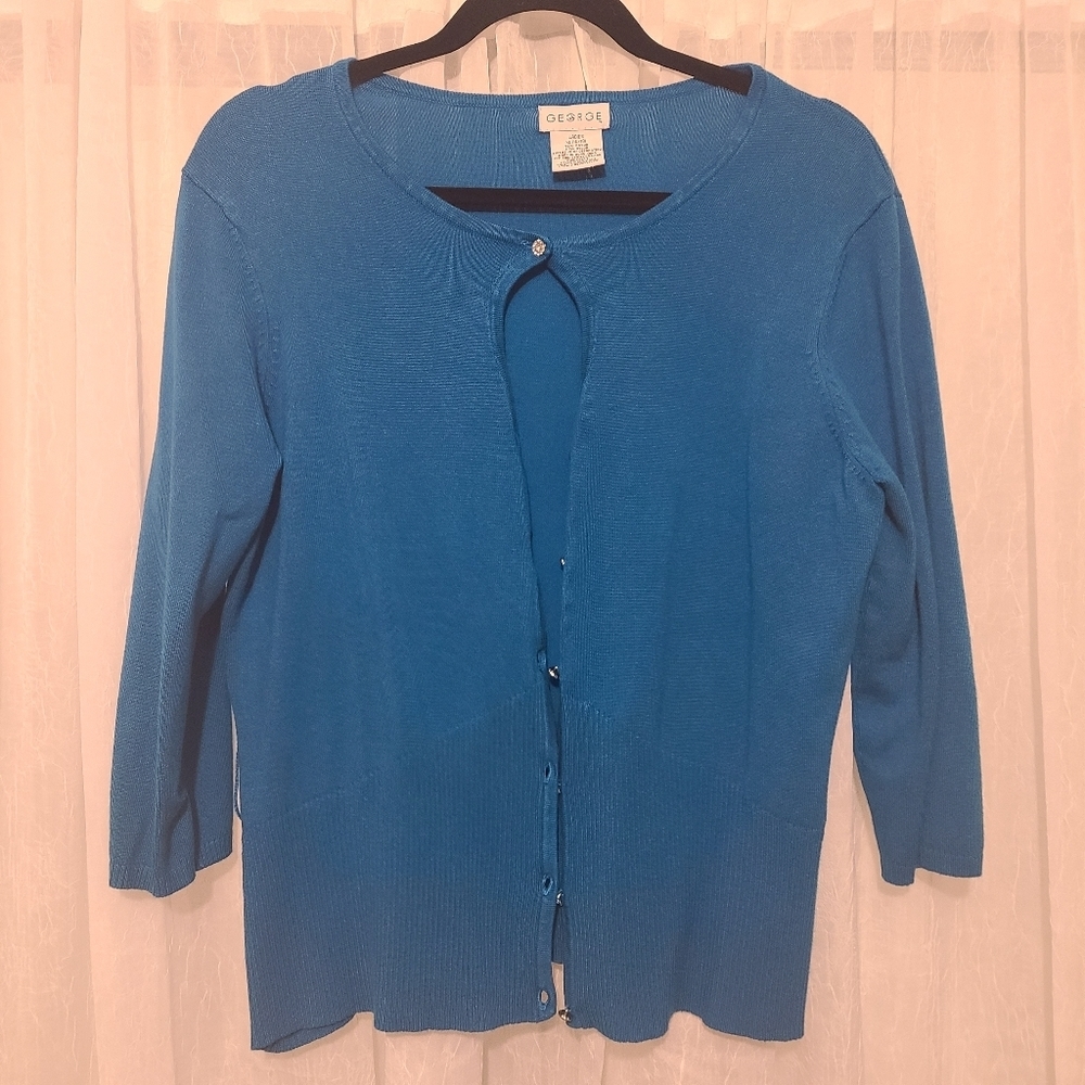 3 for $20 Sale!!! George Turquoise Cardigan